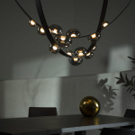 Dew Drops Pendel Pearl Metalization/Leather Dew Drops Pendel Pearl Metalization/Leather