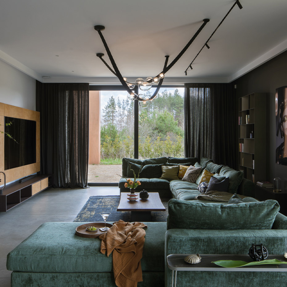 Dew Drops Pendel Pearl Metalization/Leather