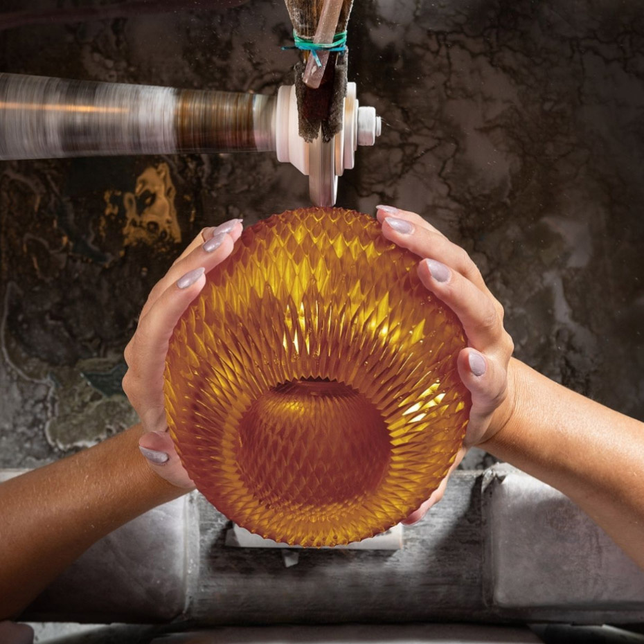 Metamorphosis Singel Pendel Large Cigar/Brushed Gold