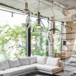 Phenomena Pendel Cone Smoke/Brushed Gold Phenomena Pendel Cone Smoke/Brushed Gold