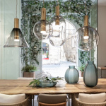 Phenomena Pendel Cone Smoke/Brushed Gold Phenomena Pendel Cone Smoke/Brushed Gold