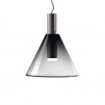 Phenomena Pendel Cone Smoke/Brushed Silver Phenomena Pendel Cone Smoke/Brushed Silver