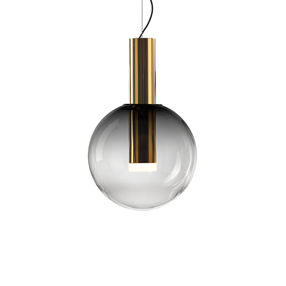 Phenomena Pendel Small Sphere Smoke/Brushed Gold
