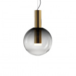 Phenomena Pendel Small Sphere Smoke/Brushed Gold Phenomena Pendel Small Sphere Smoke/Brushed Gold