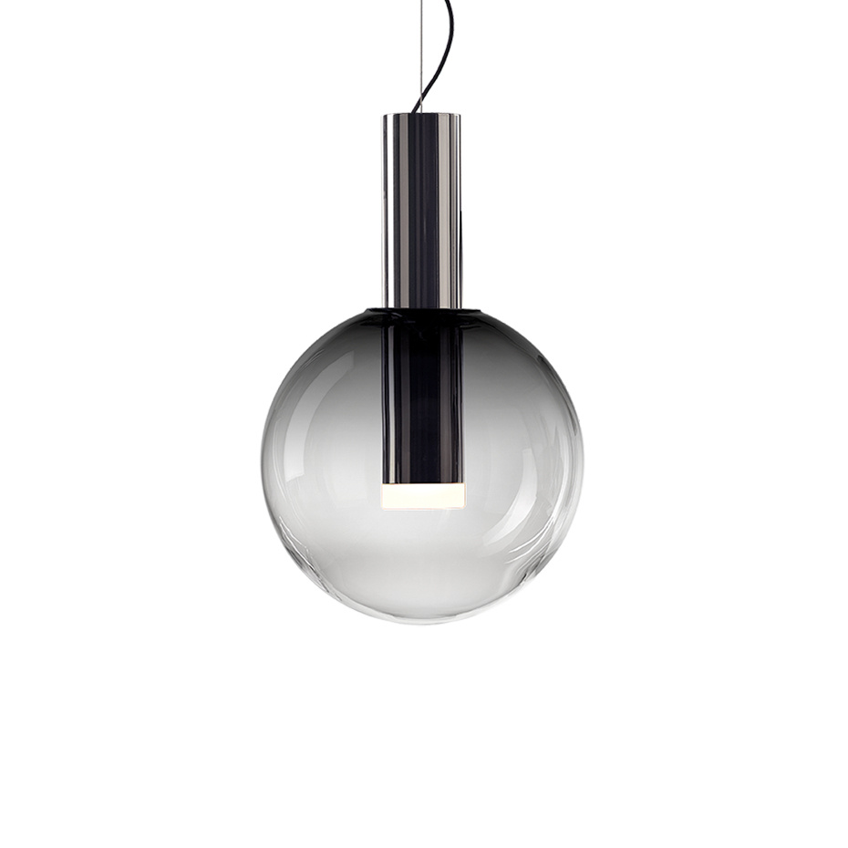 Phenomena Pendel Small Sphere Smoke/Brushed Silver