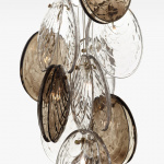 Mussels Singel Pendel Smoke/Brushed Gold Mussels Singel Pendel Smoke/Brushed Gold