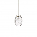 Mussels Singel Pendel Clear/Brushed Gold Mussels Singel Pendel Clear/Brushed Gold
