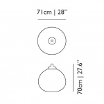 Non Random D71 Pendel White Non Random D71 Pendel White