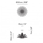 Coppélia Pendel Large Black Satin Coppélia Pendel Large Black Satin