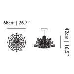 Coppélia Pendel Small Black Satin Coppélia Pendel Small Black Satin