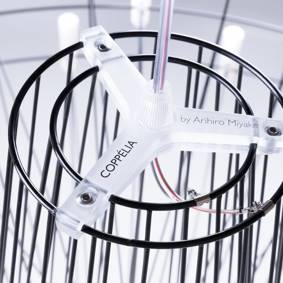 Coppélia Pendel Small Black Satin