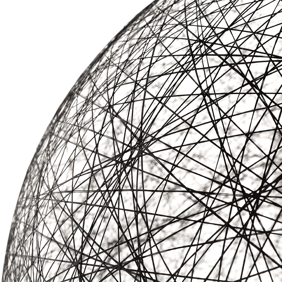 Random Light II Pendel Medium Black