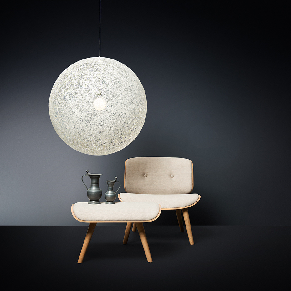 Random Light II Pendel Small White