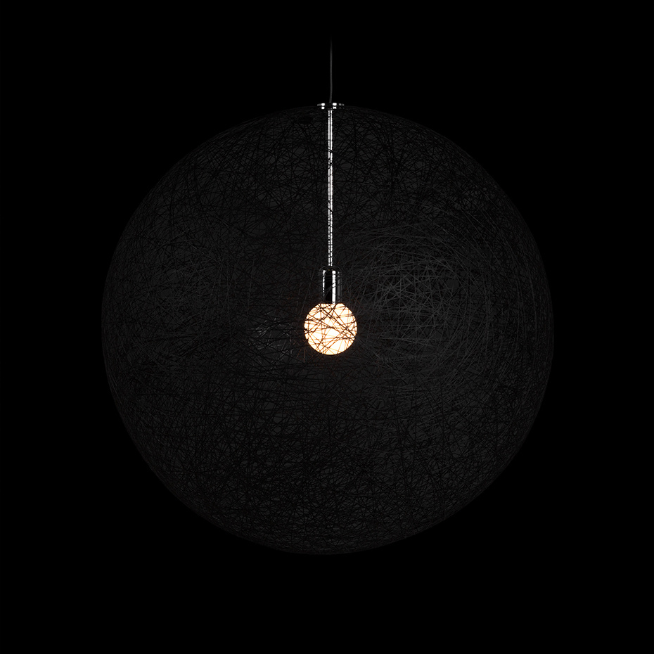 Random Light II Pendel Small Black