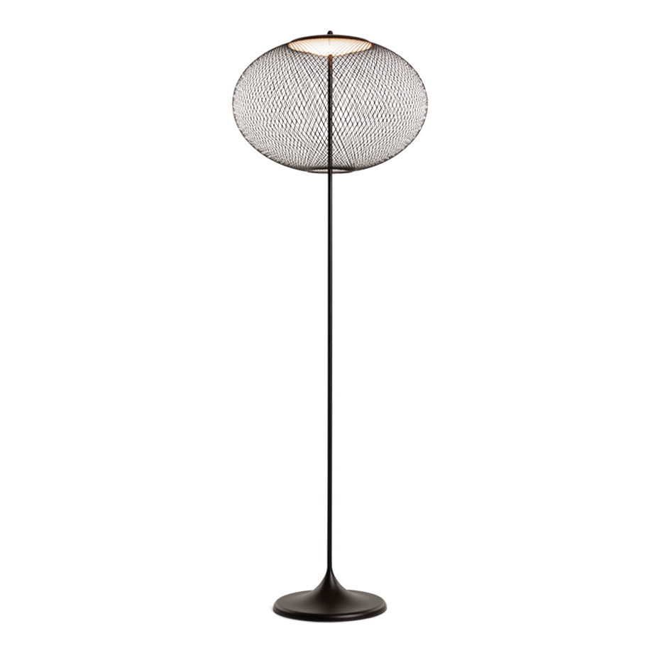 NR2 Medium Golvlampa Black