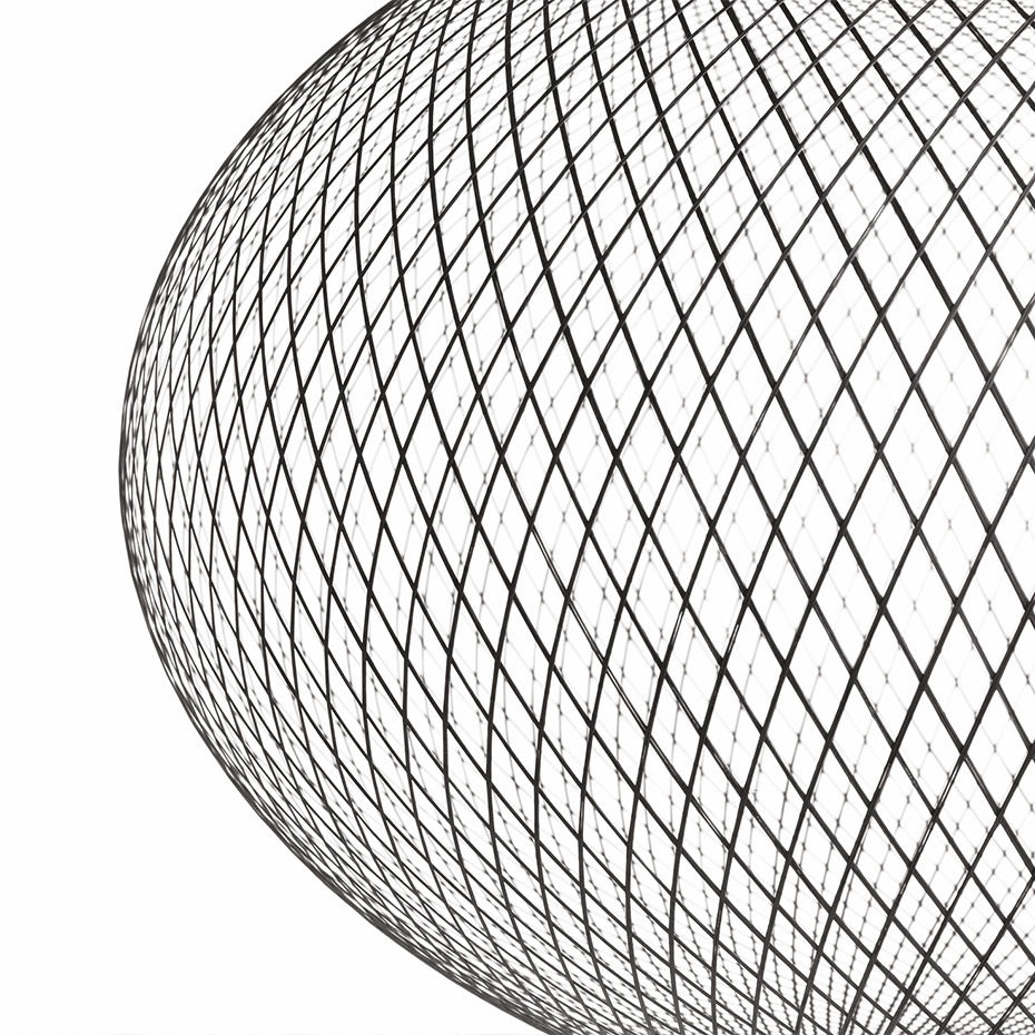 NR2 Medium Golvlampa Black