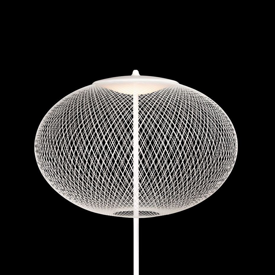 NR2 Medium Golvlampa White