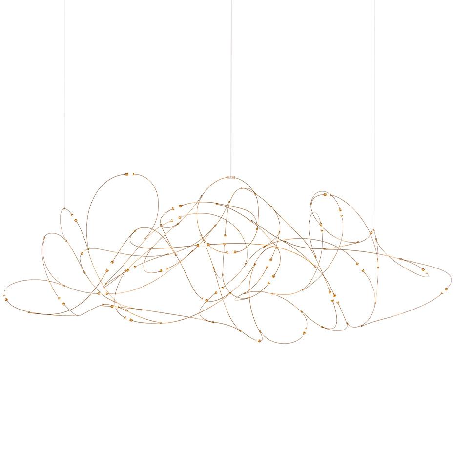 Flock Of Light 31 Pendel Copper