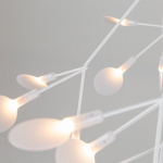 Heracleum III Pendel Small White Heracleum III Pendel Small White