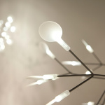 Heracleum III Pendel Small Nickel Heracleum III Pendel Small Nickel