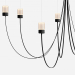 Gravity Chandelier 7 Black Gravity Chandelier 7 Black