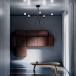 Gravity Chandelier 7 Black Gravity Chandelier 7 Black