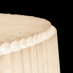 Plié Plissé Light 60 Pendel White Plié Plissé Light 60 Pendel White