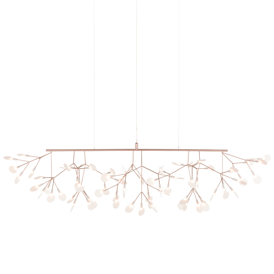 Heracleum III Linear Pendel Copper