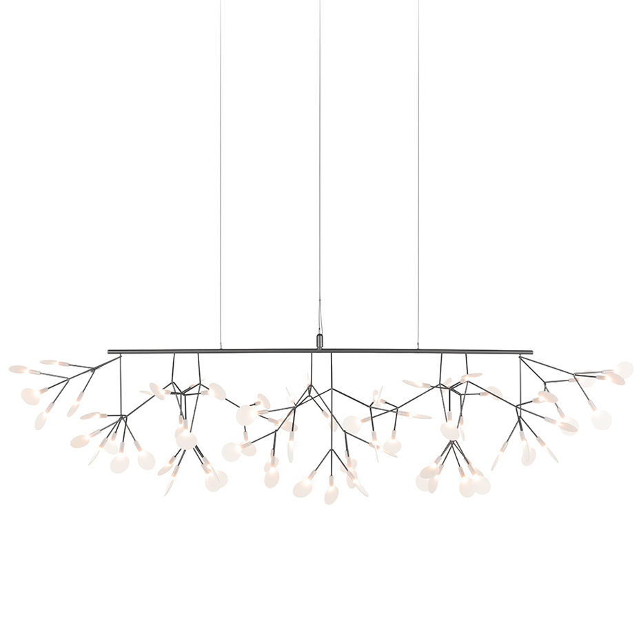 Heracleum III Linear Pendel Nickel