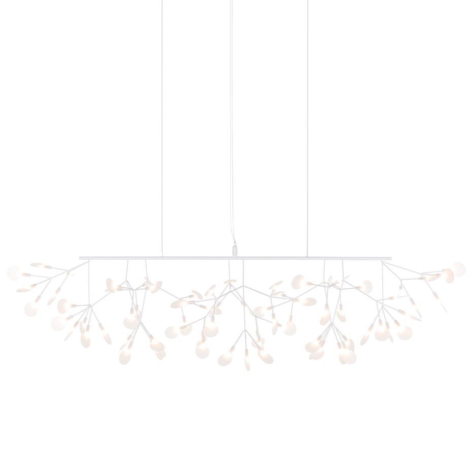 Heracleum III Linear Pendel White