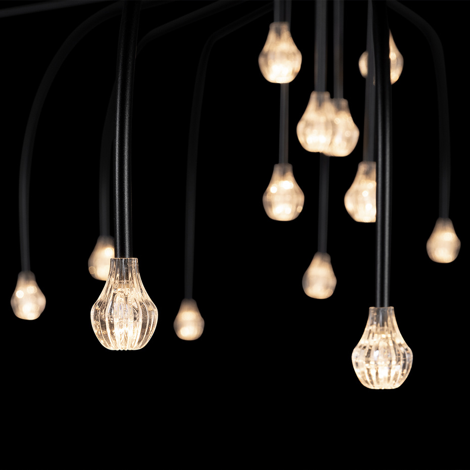 Starfall Light 30 Pendel Black