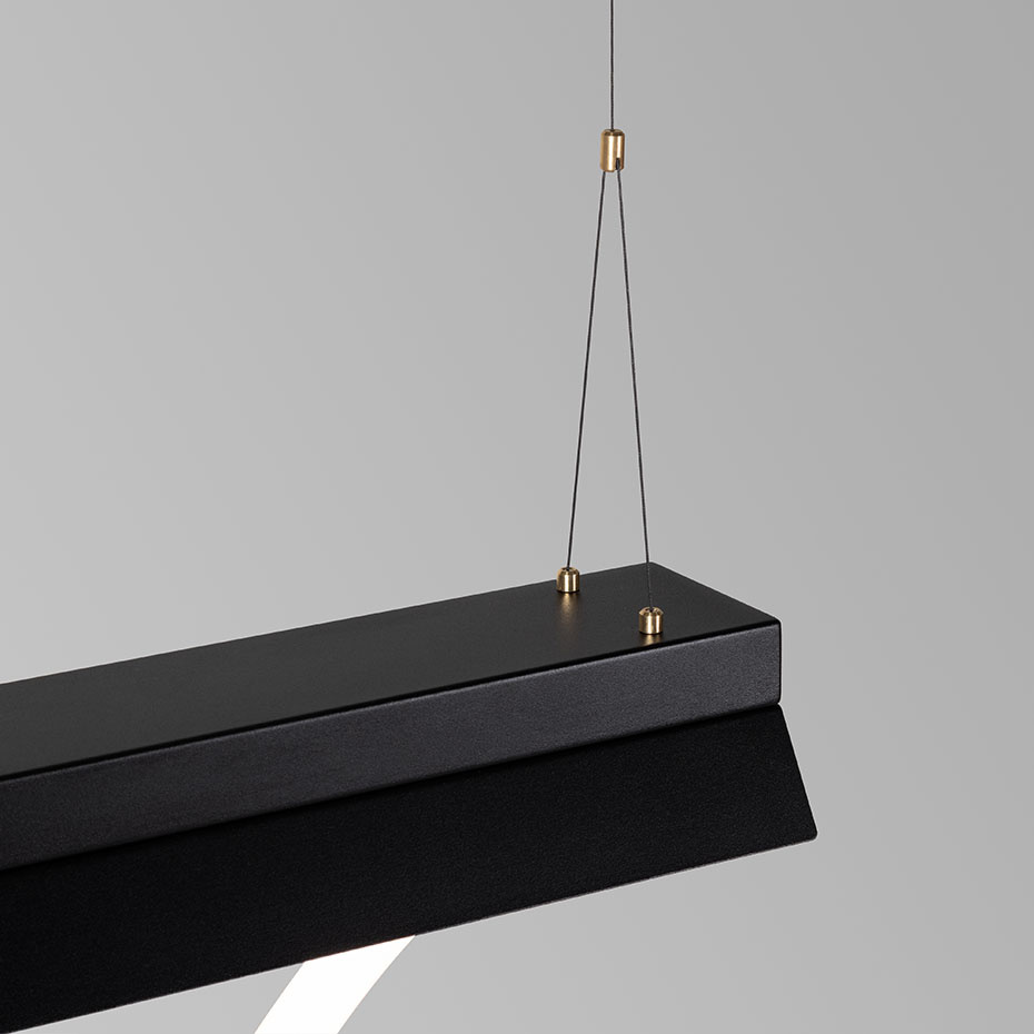 Tubelight 150 Pendel Black