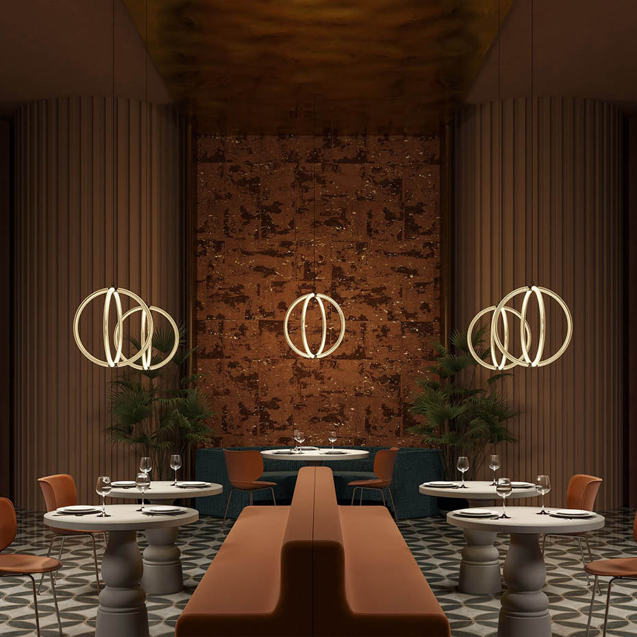 Luminora Light 45 Pendel Transparent