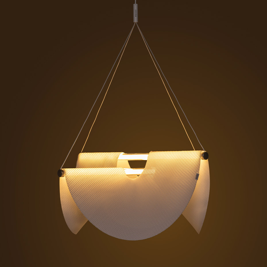 Drape Light 78 Pendel Traffic White