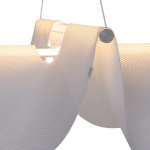 Drape Light 118 Pendel Traffic White Drape Light 118 Pendel Traffic White