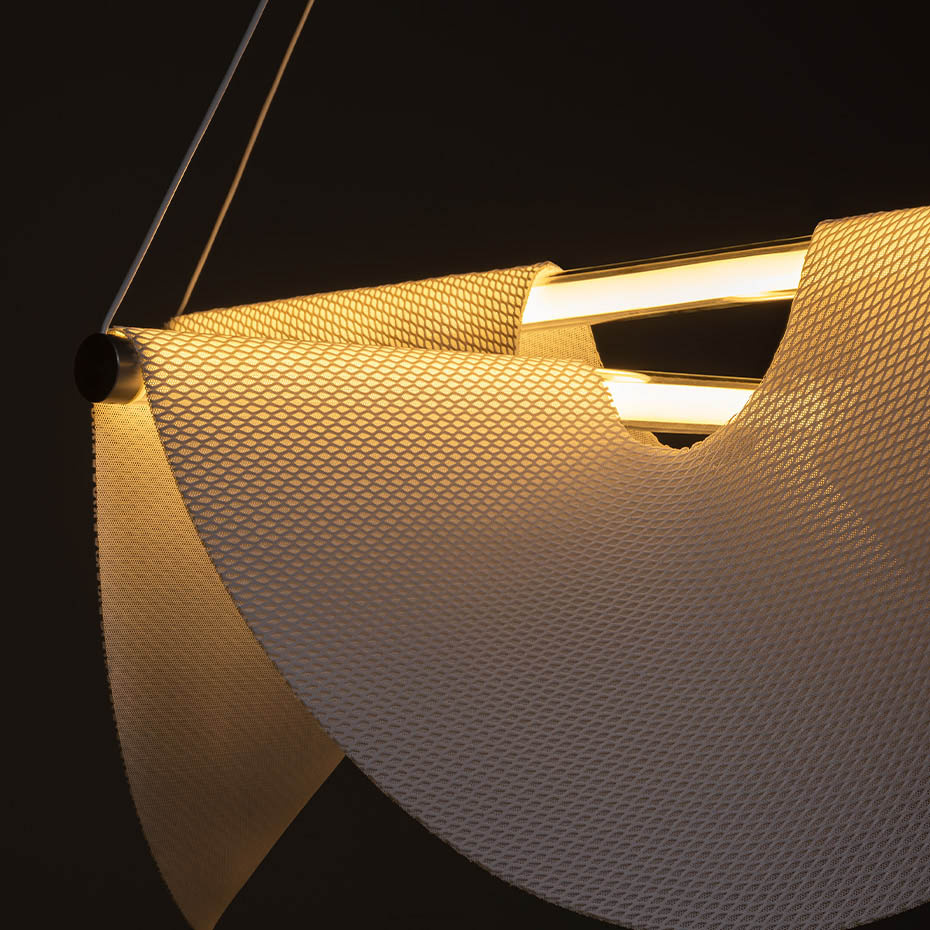 Drape Light 118 Pendel Traffic White