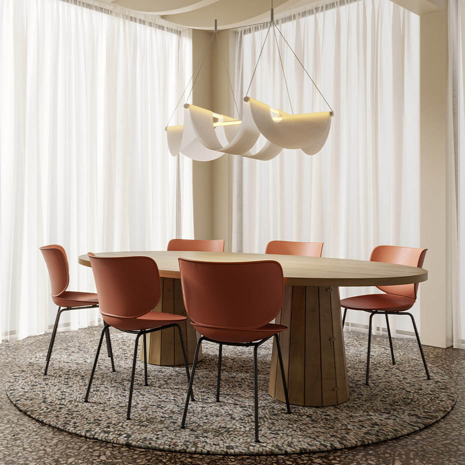 Drape Light 118 Pendel Traffic White