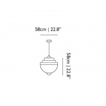 Meshmatics Chandelier Small Meshmatics Chandelier Small