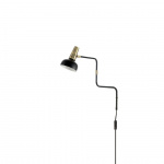 Ray Vägglampa Svart/Mässing Ray Vägglampa Svart/Mässing