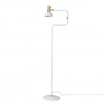 Ray Golvlampa Vit/Mässing Ray Golvlampa Vit/Mässing