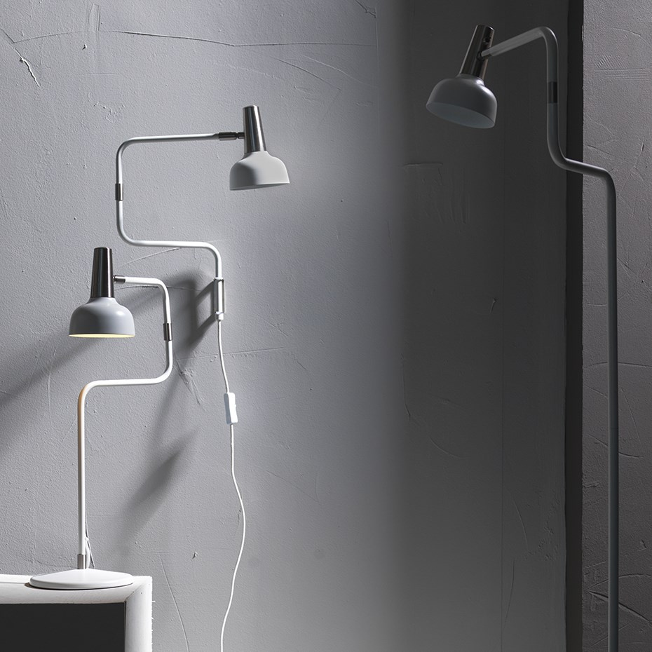 Ray Bordslampa Svart/Silver