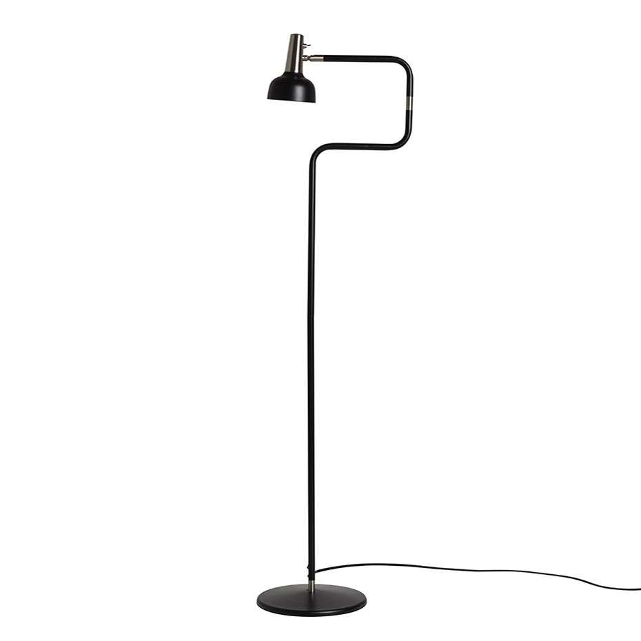 Ray Golvlampa Svart/Silver
