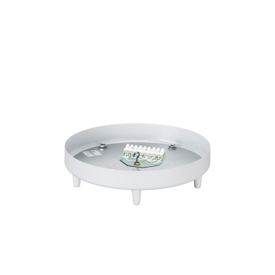 Takrondell För Fem Pendlar Mattvit