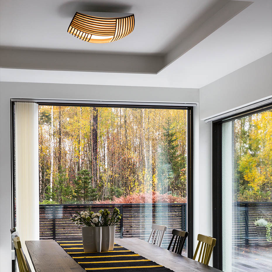 Kuulto 9100 Taklampa/Vägglampa Black