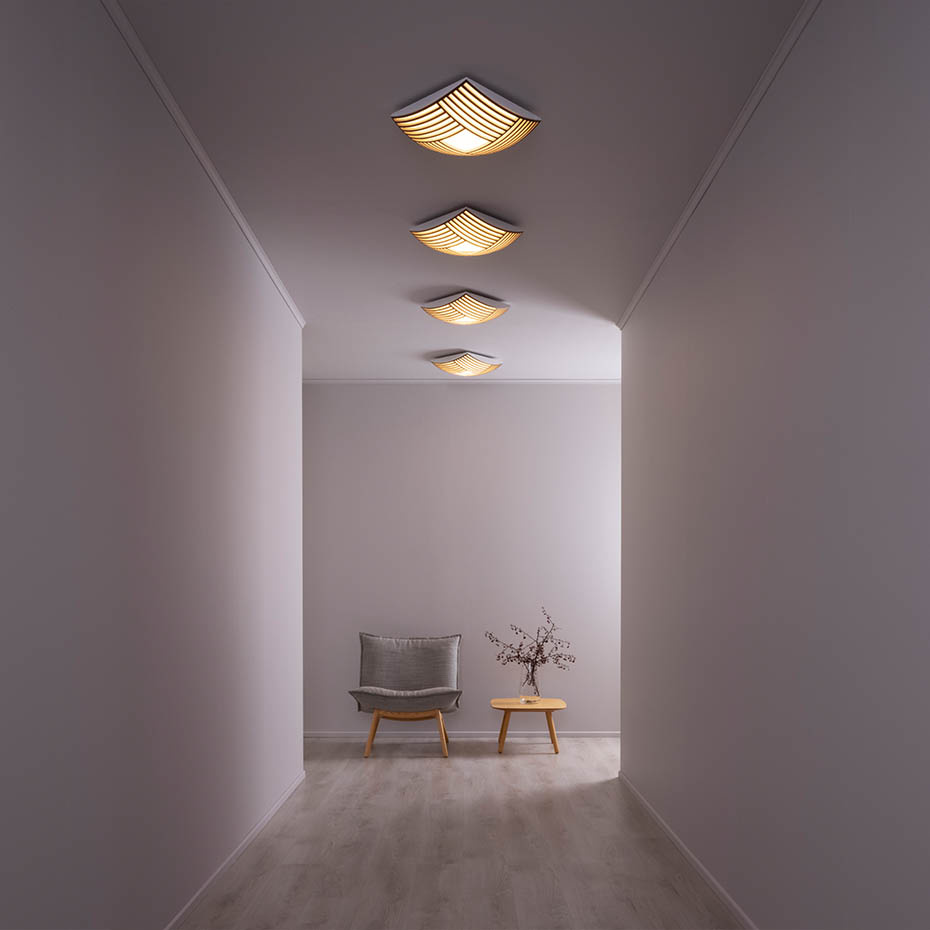 Kuulto 9101 Taklampa/Vägglampa Small Walnut