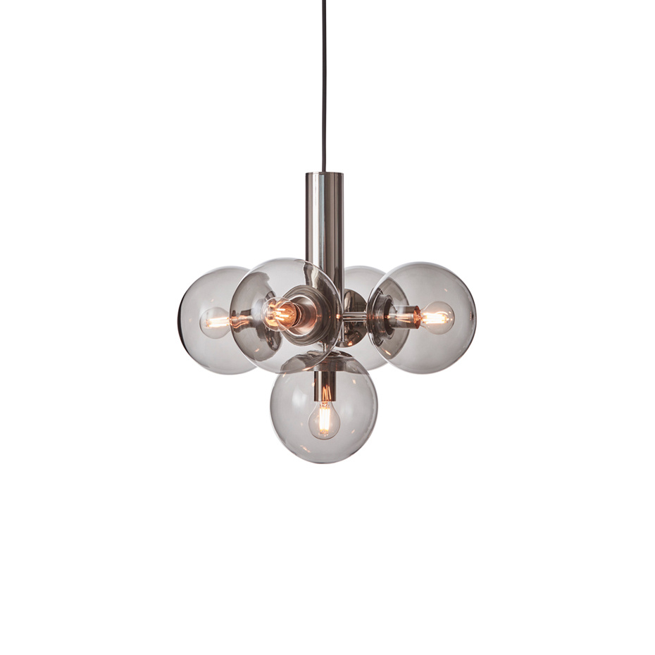 Avenue 43 Pendel Nickel/Rökfärgad