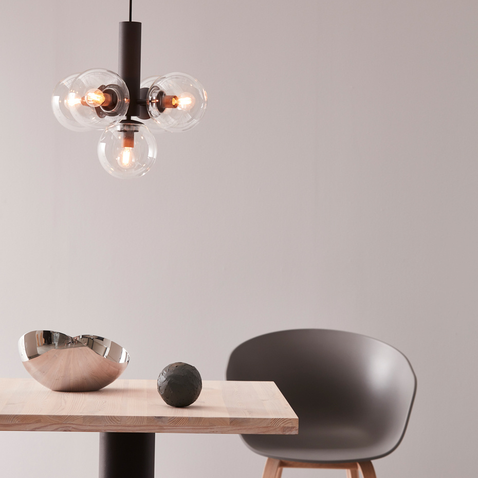 Avenue 43 Pendel Svart/Klarglas