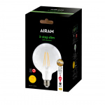 Airam Filament 3-Stegs LED Glob 125 7W (=60W) E27