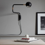 YES! 62 Vägglampa Svart/Mässing YES! 62 Vägglampa Svart/Mässing