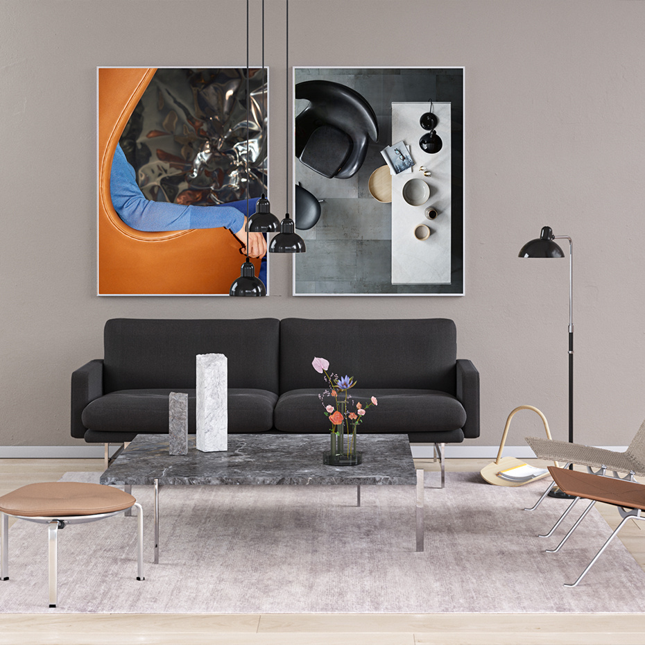 Kaiser Idell 6722 Pendel Black